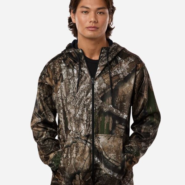 Unisex Realtree® Performance Full-Zip Hooded Sweatshirt Thumbnail
